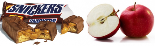 calorie snickers calorie mela