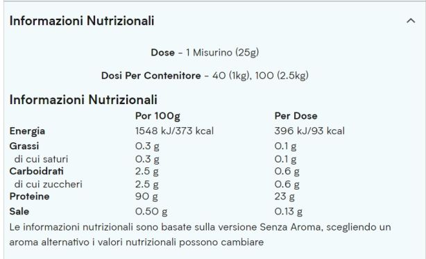 whey isolate myprotein